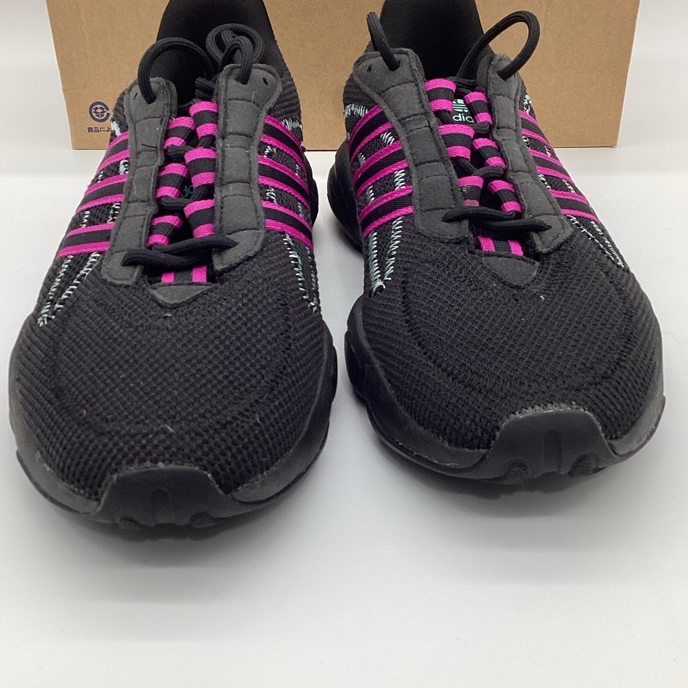 1956. Adidas Low Pro “Cool Gymshoe” Black, Light Turquoise & Fuchsia Size 9 EUC - Picture 5 of 6